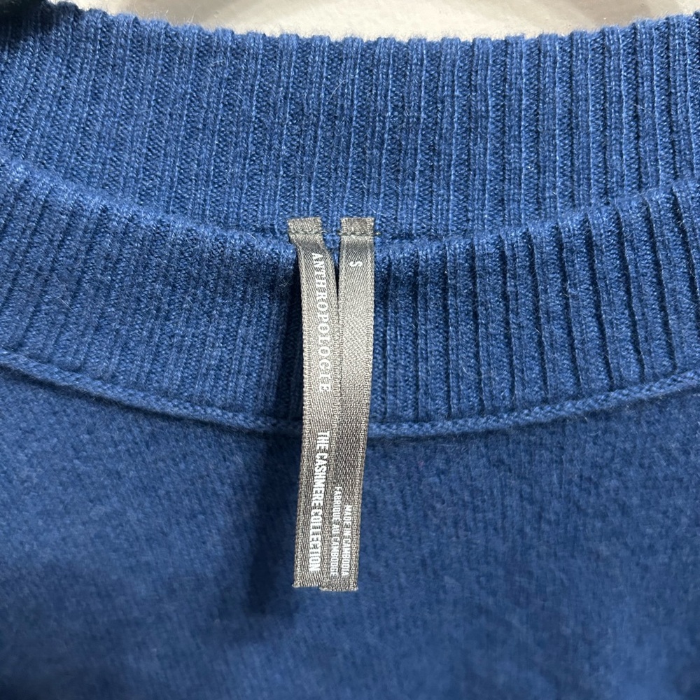 Anthropologie The Goldie Cashmere Long-Sleeve Sweater - NEW WITHOUT TAGS - Picture 2 of 5